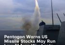  Washington is already experiencing shortages of key missile systems…See more