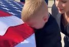 A child crying for his dad who died for US…See more