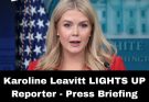 Karoline Leavitt Lights Up Another TDS-Addled Left-Wing Media Outlet